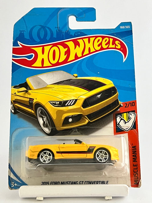 2015 FORD MUSTANG GT CONVERTIBLE - 1C - Its Fun- Hot wheels - matchbox - diecast