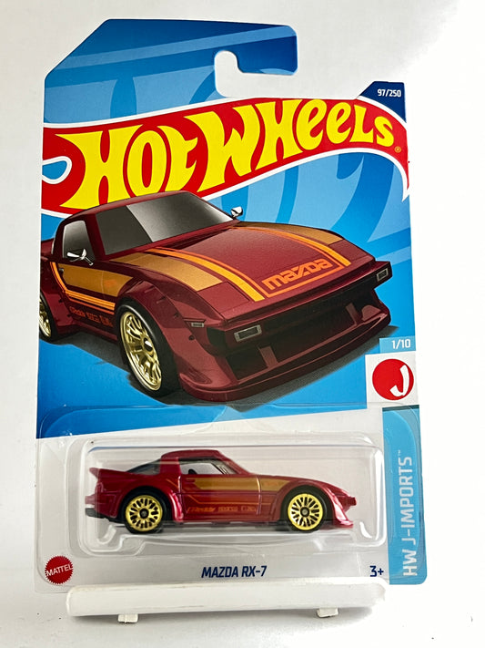 MAZDA RX-7 - 4B - Its Fun- Hot wheels - matchbox - diecast