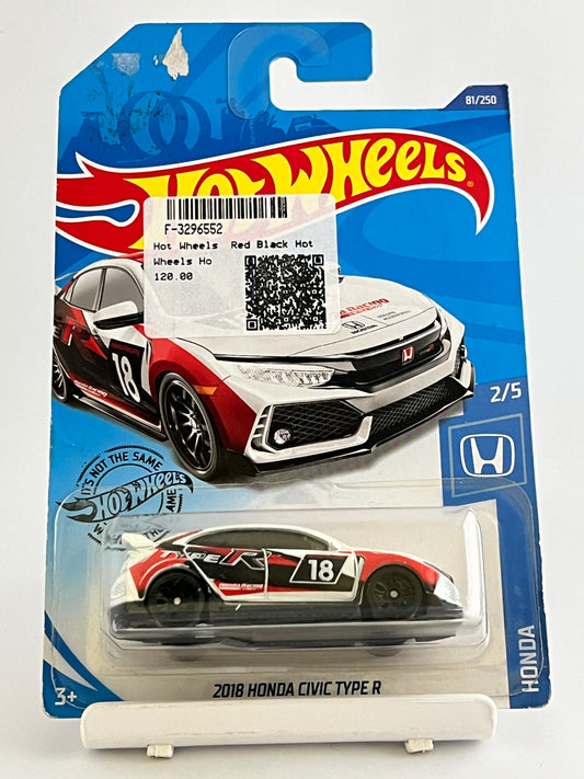 2018 HONDA CIVIC TYPE R - 1C - Its Fun- Hot wheels - matchbox - diecast