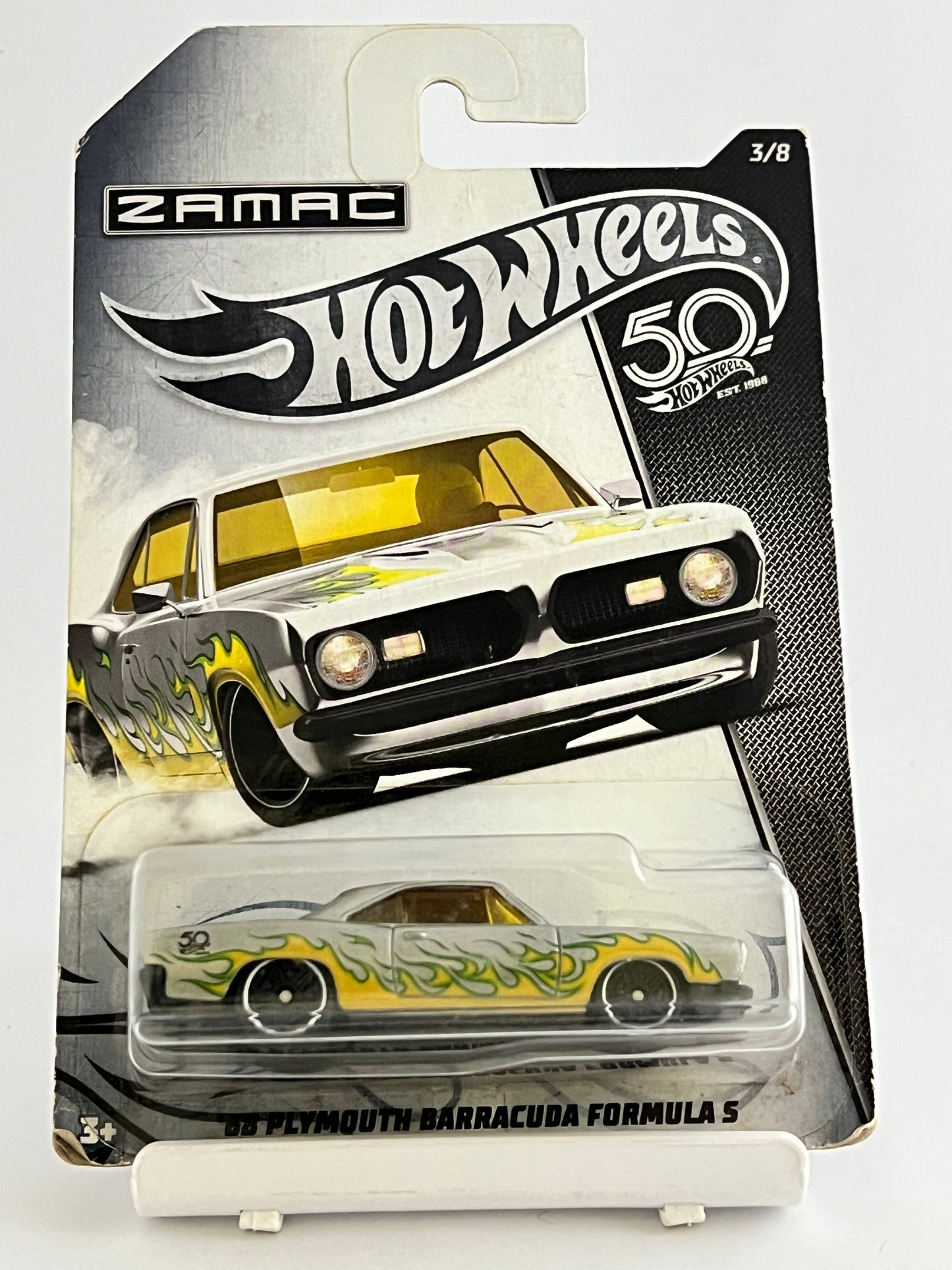 ZAMAC - 68 PLYMOUTH BARRACUDA FORMULA S - 1C - Its Fun- Hot wheels - matchbox - diecast
