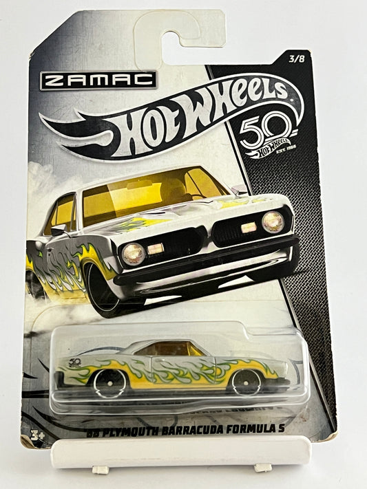 ZAMAC - 68 PLYMOUTH BARRACUDA FORMULA S - 1C - Its Fun- Hot wheels - matchbox - diecast