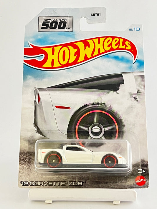 12 CORVETTE Z06 - CARD ART - 1B - Its Fun- Hot wheels - matchbox - diecast