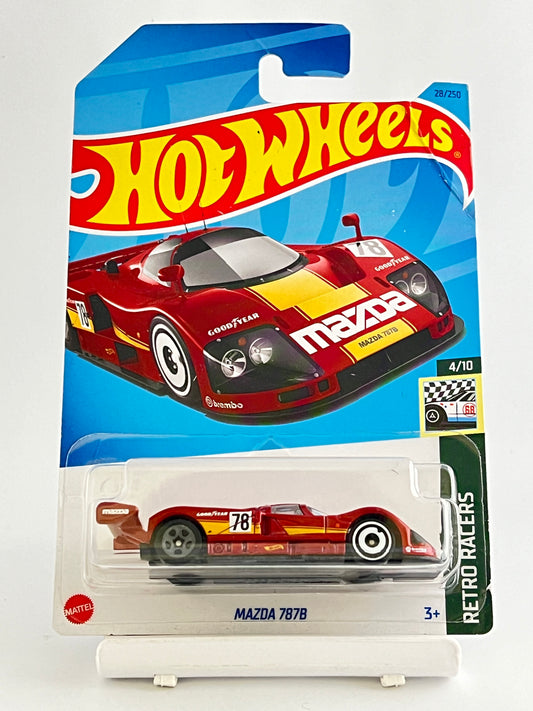 MAZDA 787B - MAROON - 1D - Its Fun- Hot wheels - matchbox - diecast