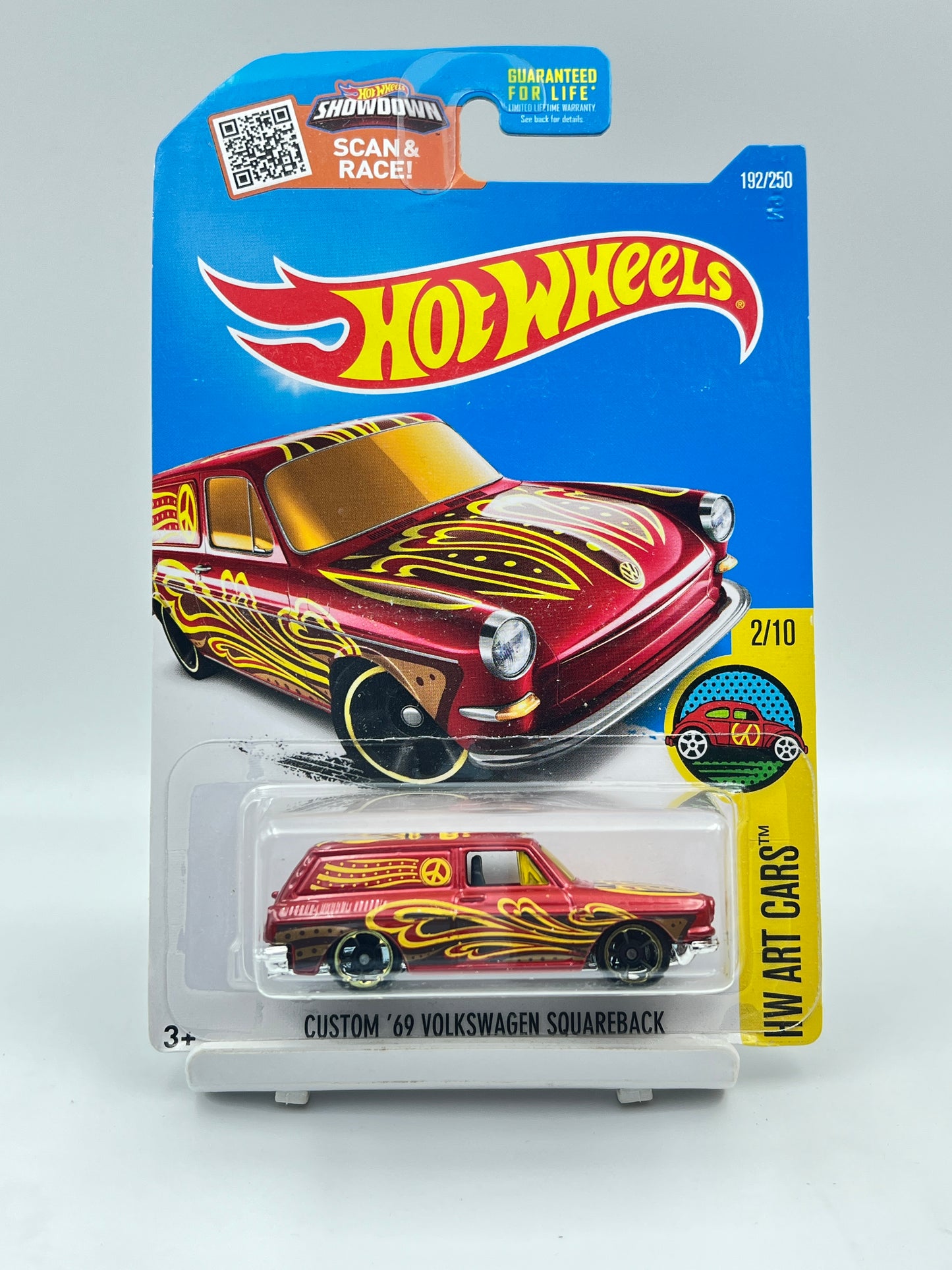IMPORTED - HOT WHEELS -  CUSTOM 69 VOLKSWAGEN SQUAREBACK - 3B