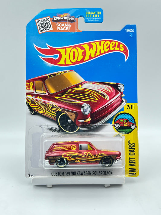 IMPORTED - HOT WHEELS -  CUSTOM 69 VOLKSWAGEN SQUAREBACK - 3B