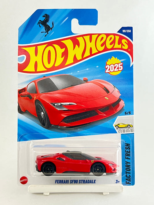 MILD CREASE AT TOP - HOT WHEELS - FERRARI SF90 STRADALE - 3D