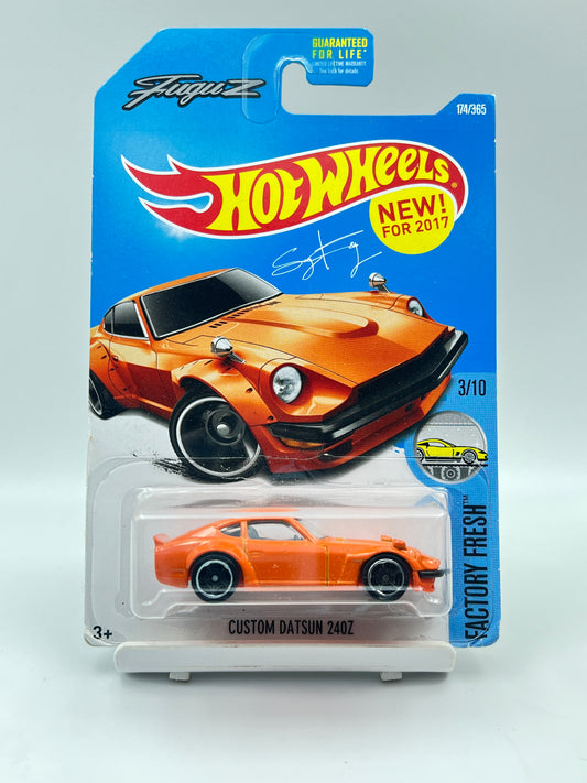 SOFT CORNERS - IMPORTED - HOT WHEELS -  CUSTOM DATSUN 240Z - ORANGE - 3A