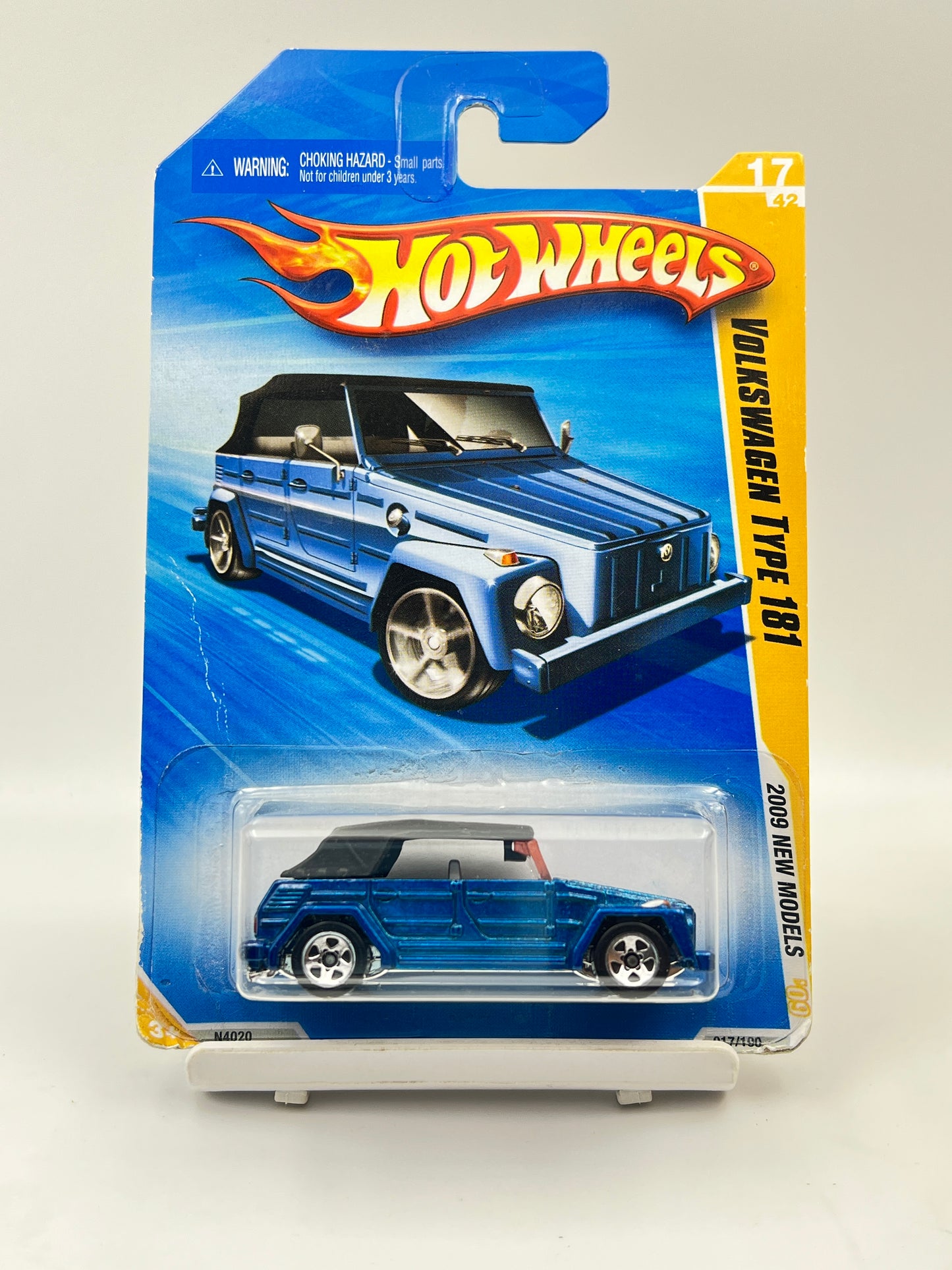 MILD CREASE - IMPORTED - HOT WHEELS -  VOLKSWAGEN TYPE 181 - 3A
