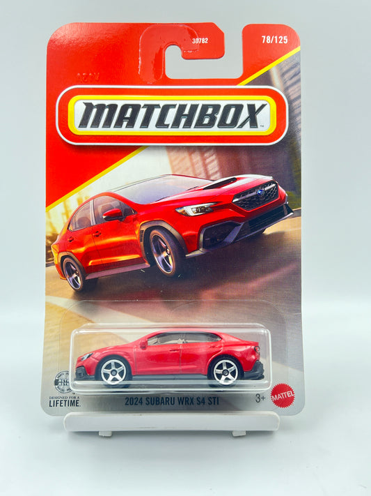 MATCHBOX - 2024 SUBARU WRX S4 STI - 3G