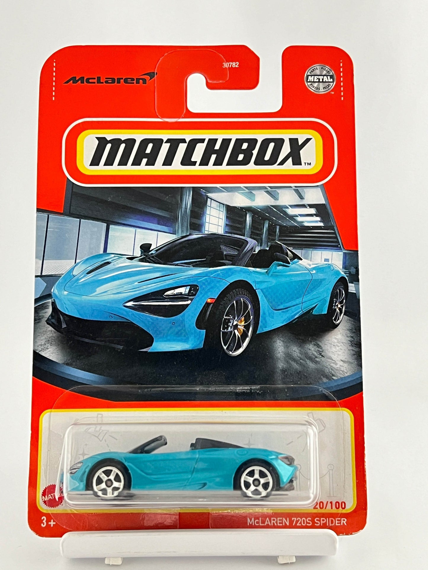 MATCHBOX - McLAREN 720S SPIDER - BLISTER DAMAGED - Its Fun