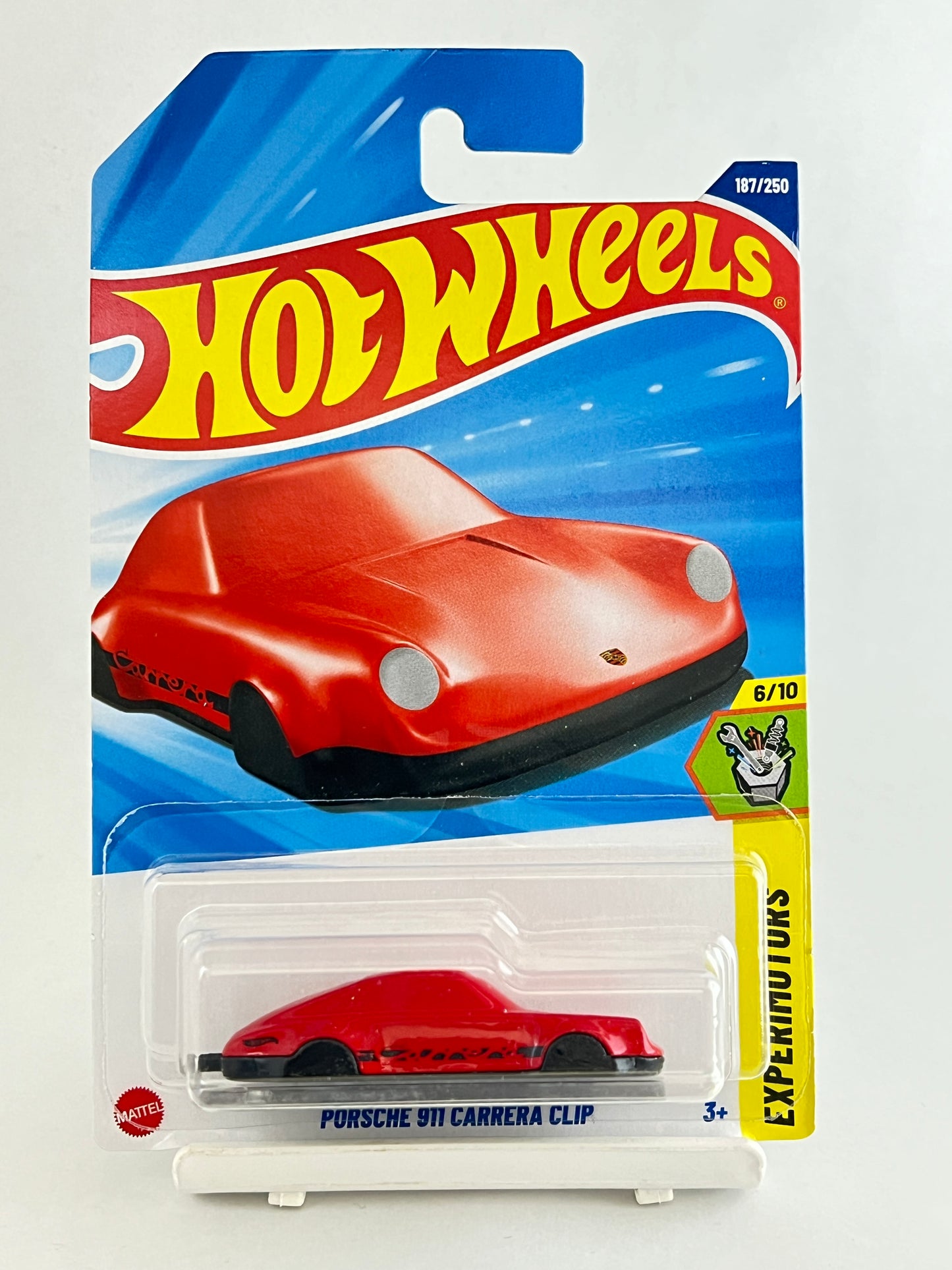 HOT WHEELS - PORSCHE 911 CARRERA CLIP (FOR KEYCHAIN) - 1C
