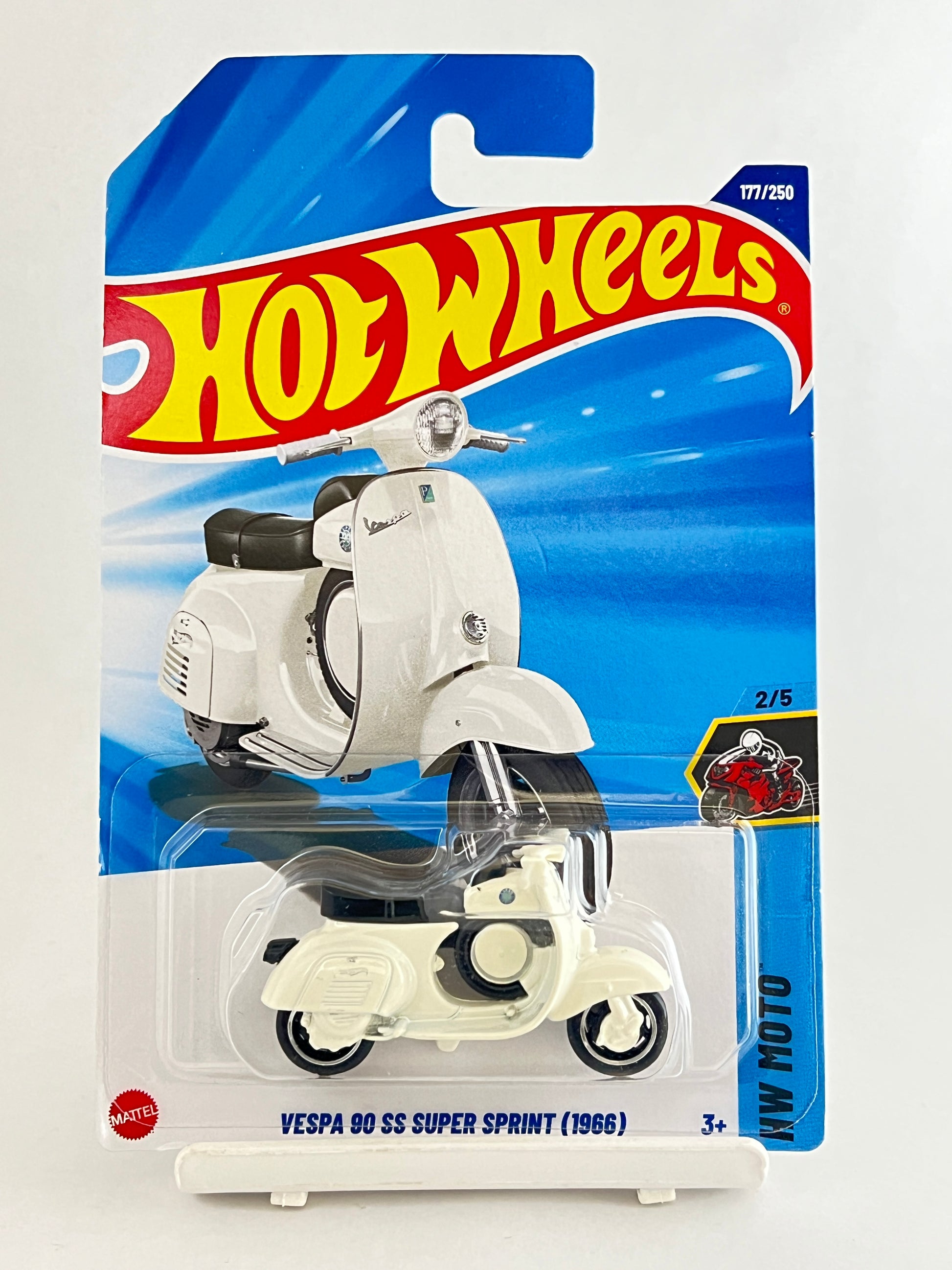 HOT WHEELS - VESPA 90 SS SUPER SPRINT (1966) - 1C - Its Fun- Hot wheels - matchbox - diecast