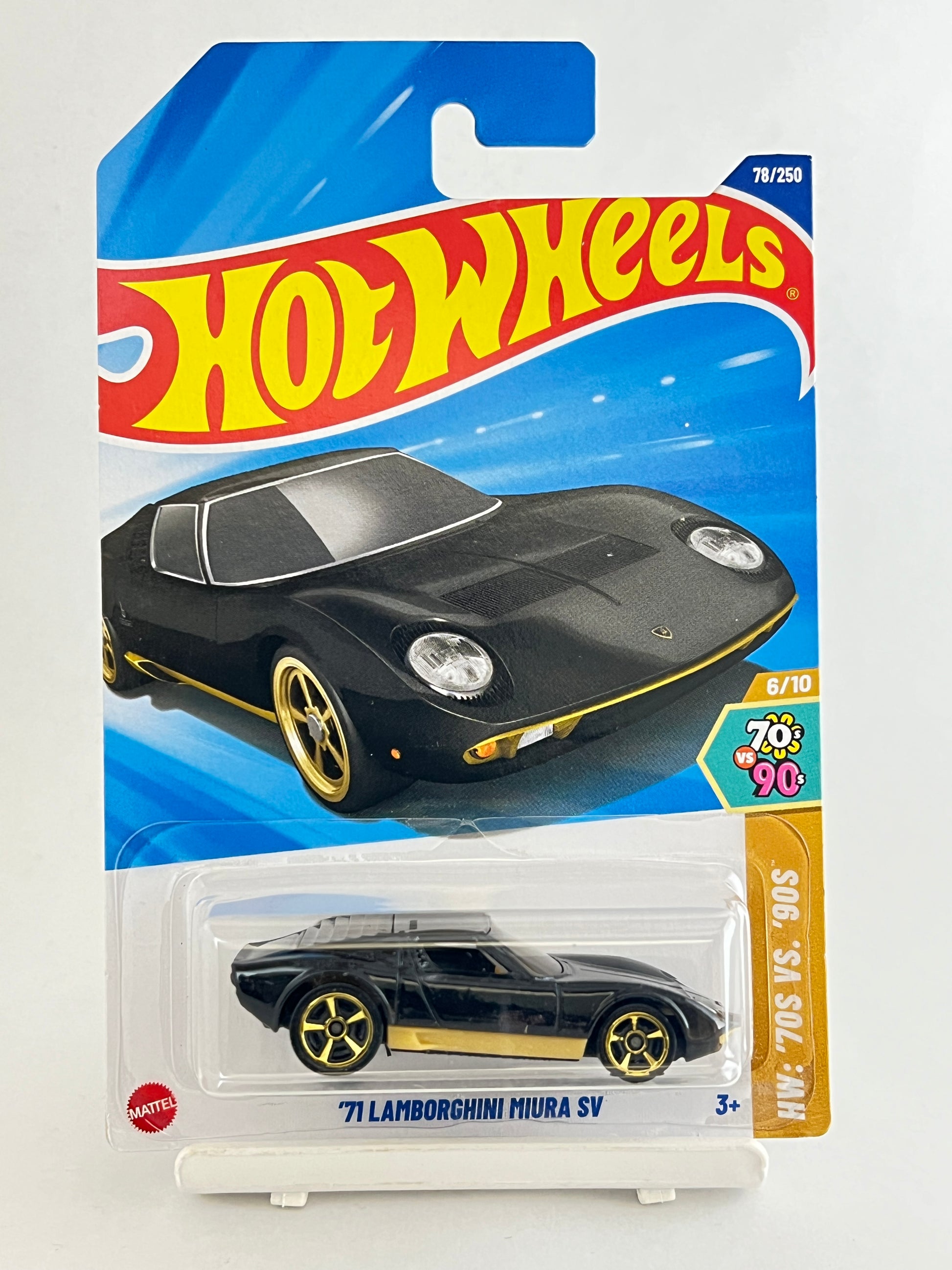 HOT WHEELS - 71 LAMBORGHINI MIURA SV - 1D - Its Fun- Hot wheels - matchbox - diecast