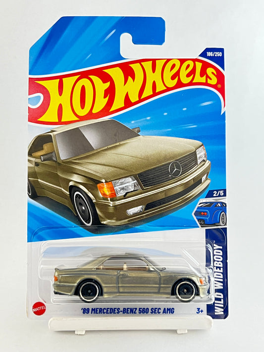 HOT WHEELS - 89 MERCEDES BENZ 560 SEC AMG - 1D - Its Fun- Hot wheels - matchbox - diecast