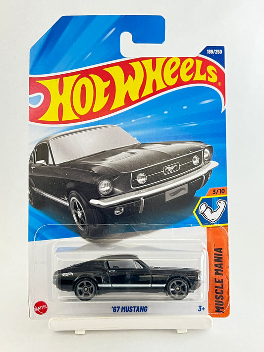 HOT WHEELS - 67 MUSTANG - 1D