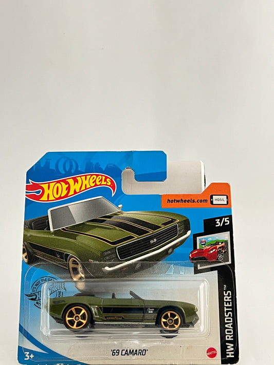 69 CAMARO - SHORT CARD - 1A - Its Fun- Hot wheels - matchbox - diecast