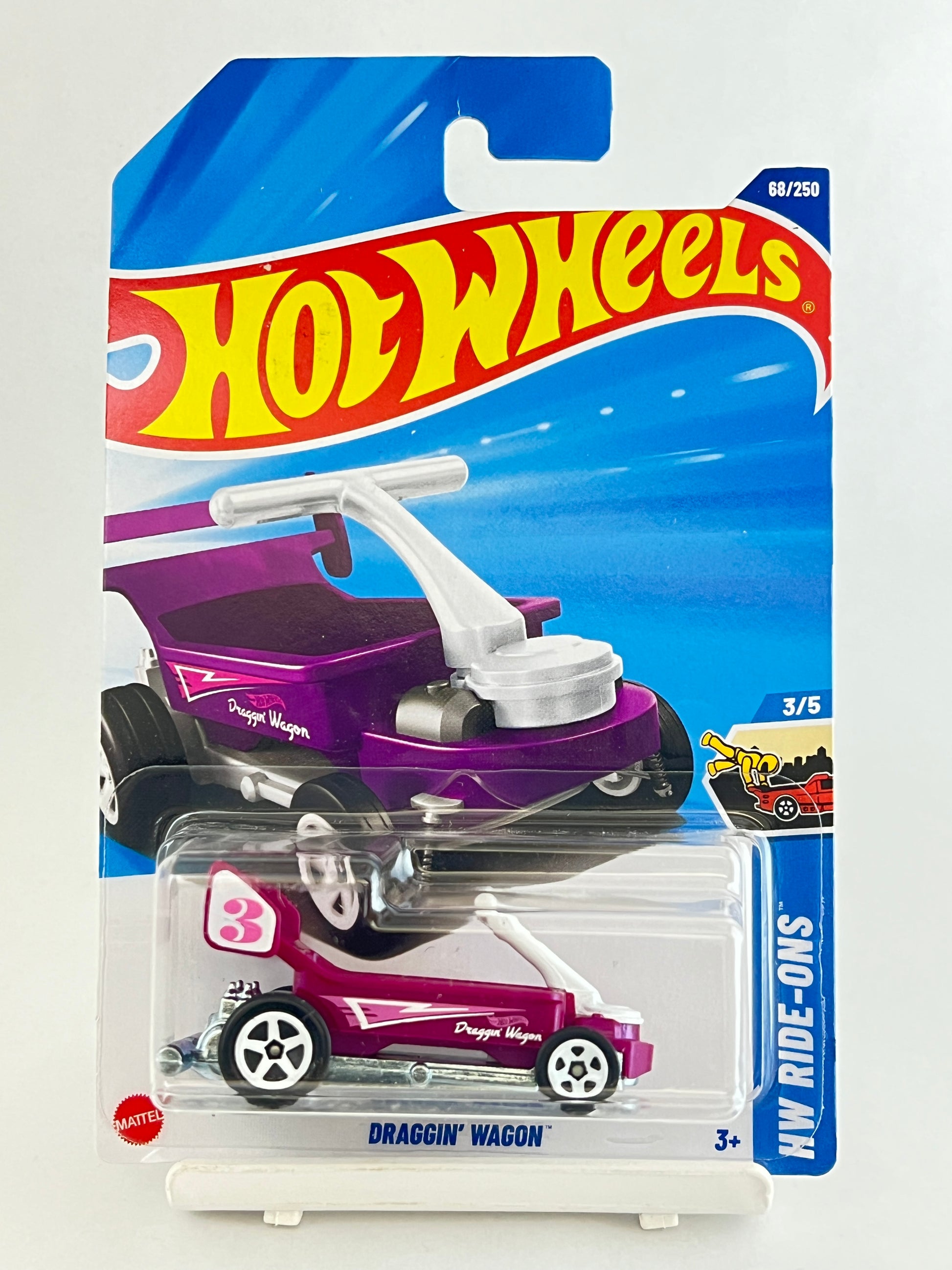 HOT WHEELS - DRAGGIN WAGON - 3B - Its Fun- Hot wheels - matchbox - diecast
