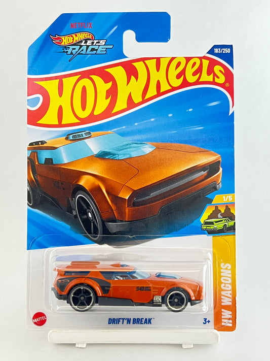 HOT WHEELS - DRIFTN BREAK - 3B - Its Fun- Hot wheels - matchbox - diecast