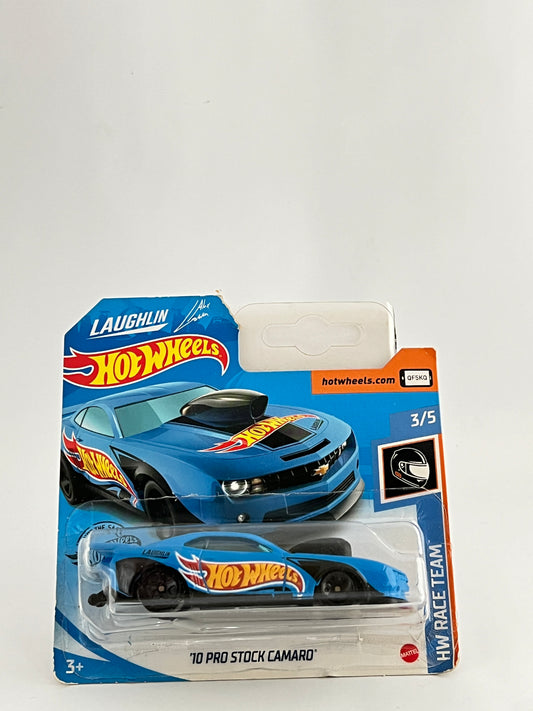 10 PRO STOCK CAMARO -SHORT CARD - BLISTER DAMAGE - Its Fun- Hot wheels - matchbox - diecast