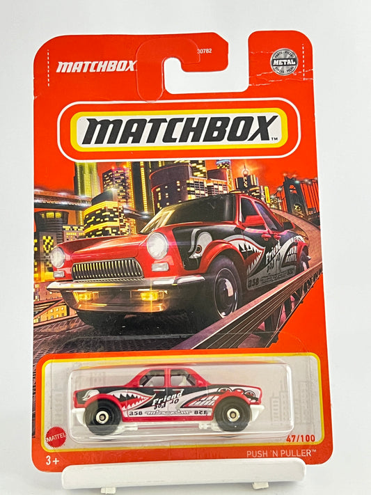 PUSH N PULLER - RED - 5E - Its Fun- Hot wheels - matchbox - diecast