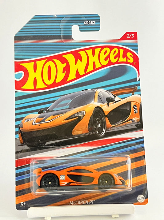MCLAREN P1 - CARD ART - 2B - Its Fun- Hot wheels - matchbox - diecast