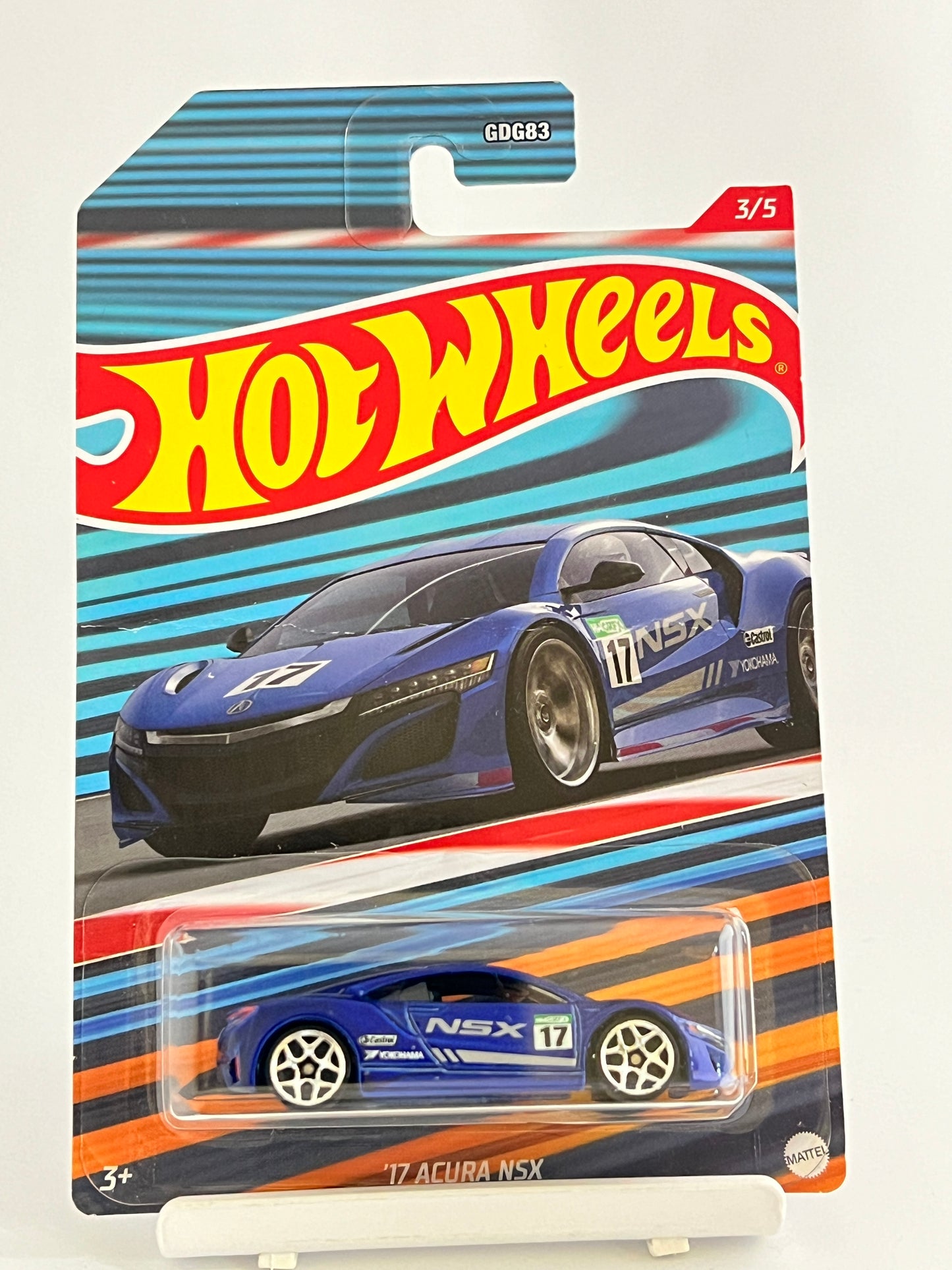 17 ACURA NSX - CARD ART - 2B - Its Fun- Hot wheels - matchbox - diecast