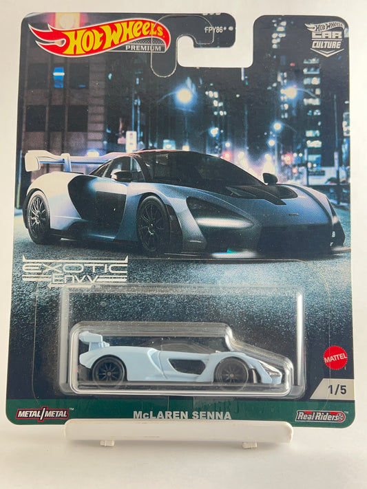 PREMIUM - MCLAREN SENNA - 5A - Its Fun- Hot wheels - matchbox - diecast