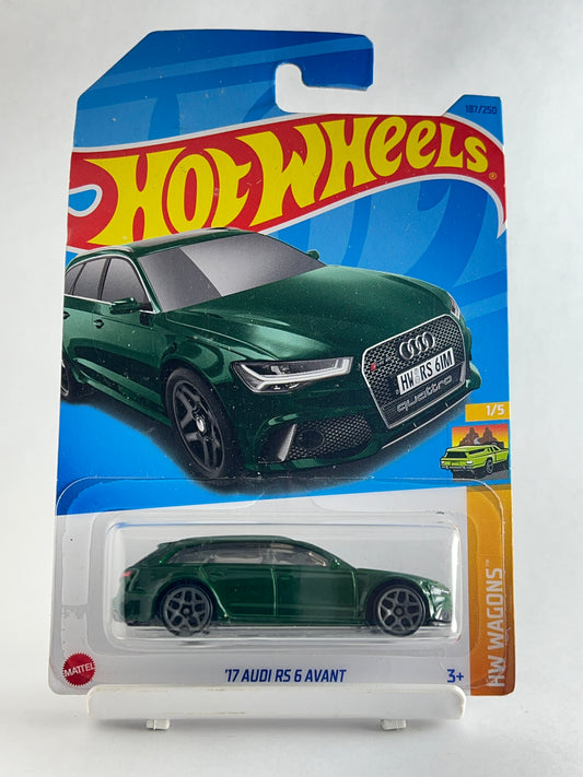 17 AUDI RS 6 AVANT - 3C - Its Fun- Hot wheels - matchbox - diecast