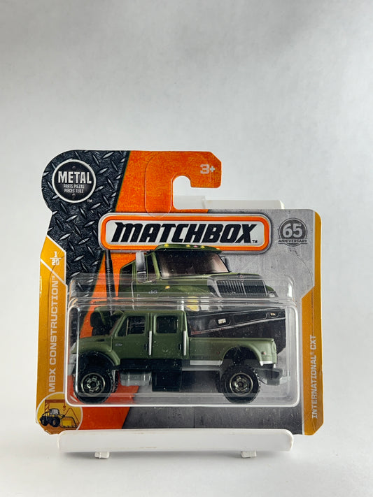 INTERNATIONAL CXT - SHORT CARD - Its Fun- Hot wheels - matchbox - diecast