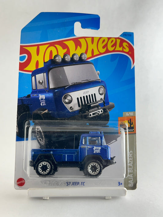 57 JEEP FC - 3B - Its Fun- Hot wheels - matchbox - diecast