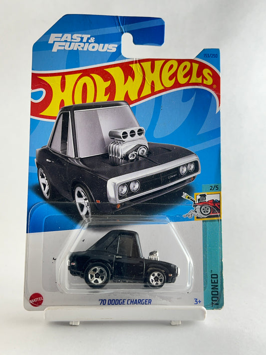 TOONED 70 DODGE CHARGER - 3B - Its Fun- Hot wheels - matchbox - diecast