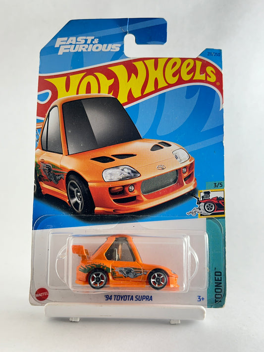 TOONED TOYOTA SUPRA - 3C - Its Fun- Hot wheels - matchbox - diecast