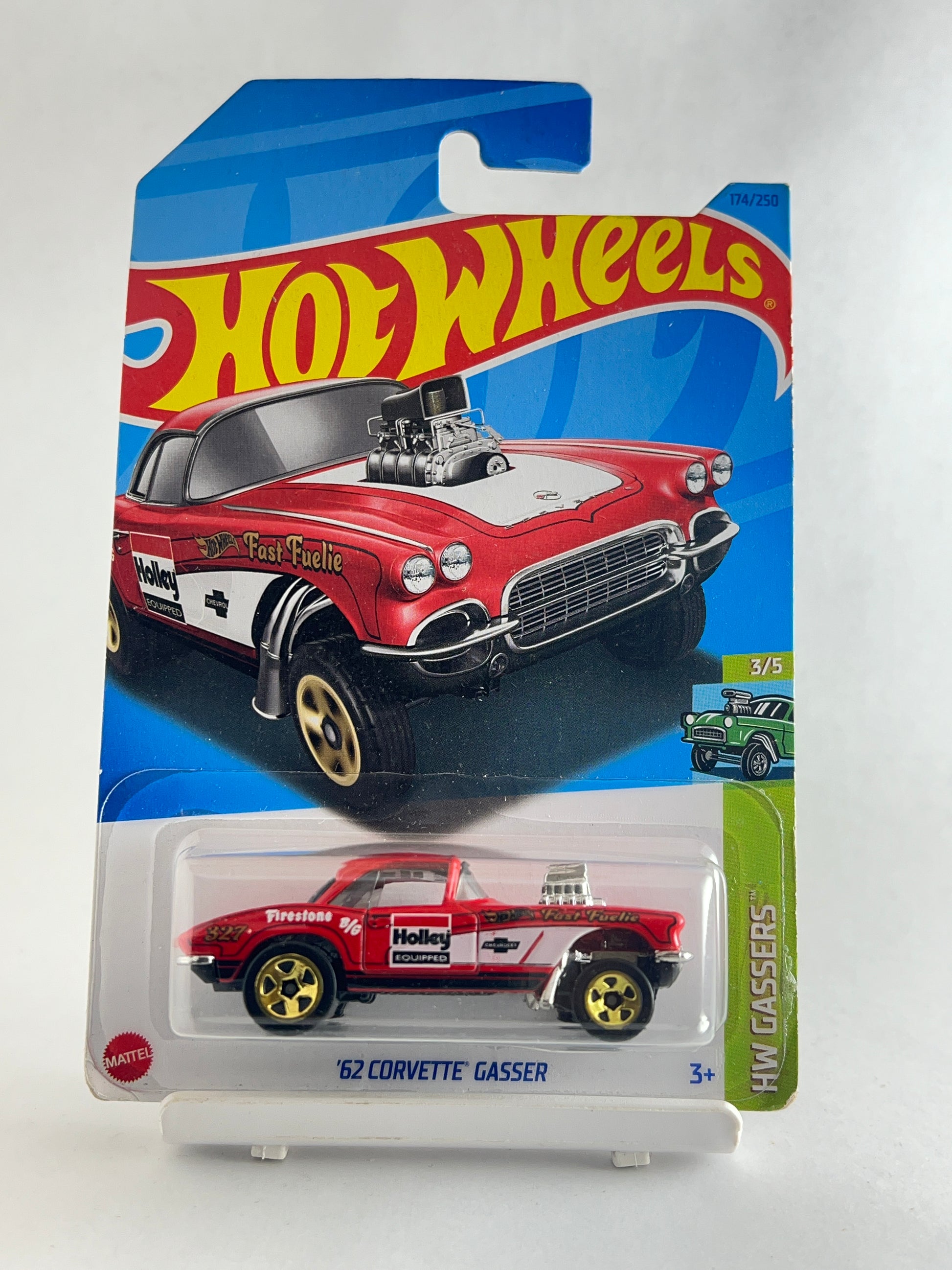 62 CORVETTE GASSER - 3C - Its Fun- Hot wheels - matchbox - diecast