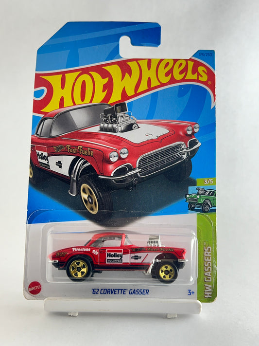 62 CORVETTE GASSER - 3C - Its Fun- Hot wheels - matchbox - diecast