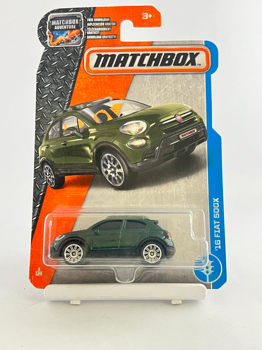 16 FIAT 500X - Its Fun- Hot wheels - matchbox - diecast