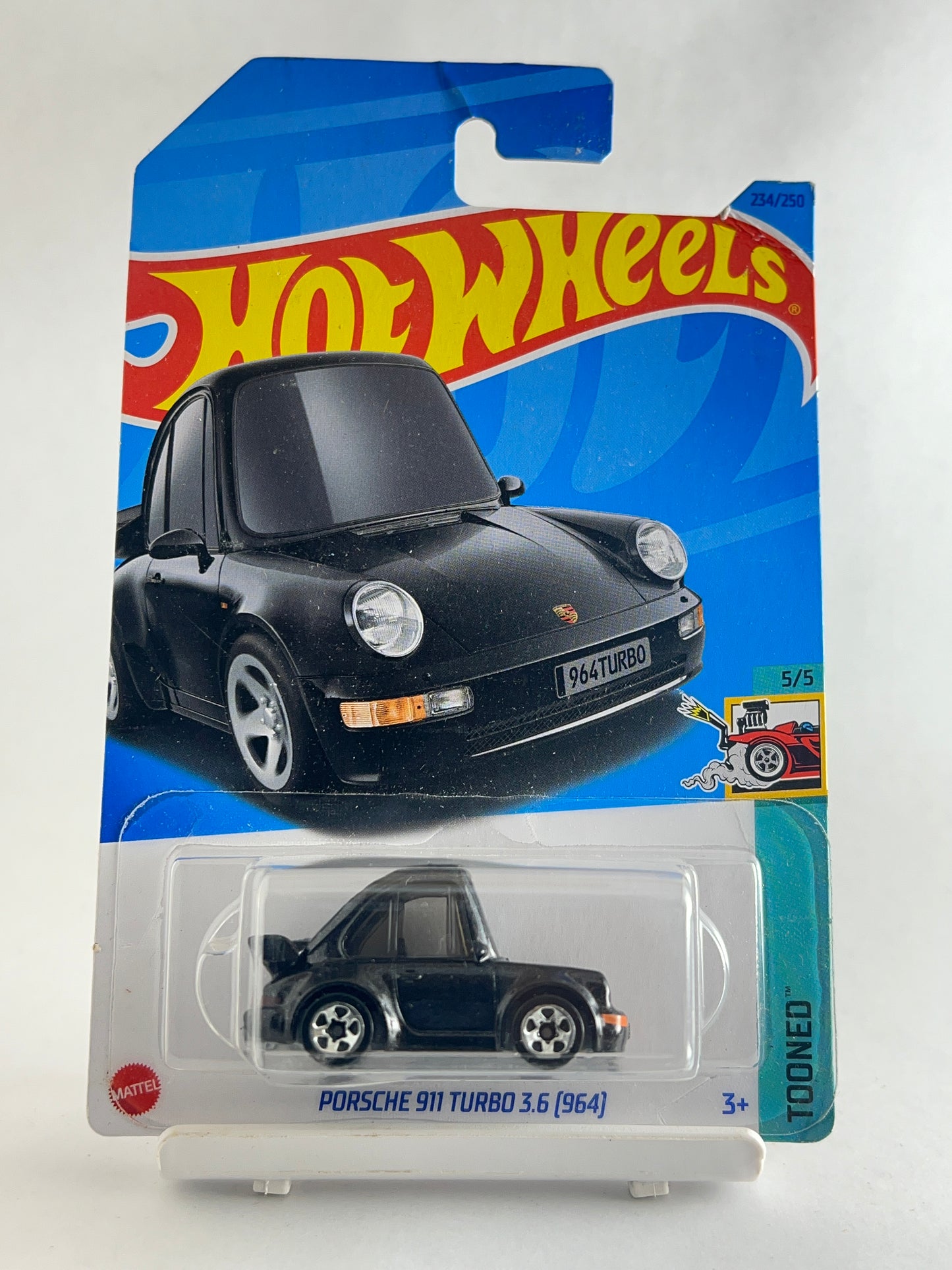 TOONED PORSCHE 911 TURBO - 3B - Its Fun- Hot wheels - matchbox - diecast