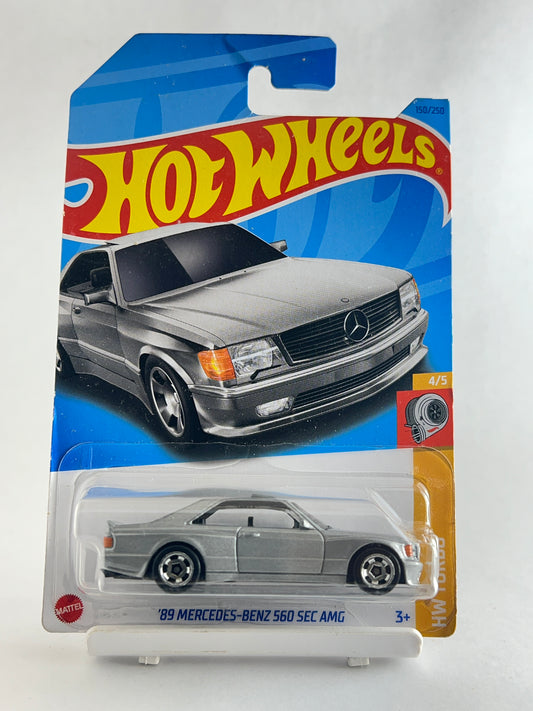 89 MERCEDES BENZ 560 SEC AMG - 3B - Its Fun- Hot wheels - matchbox - diecast