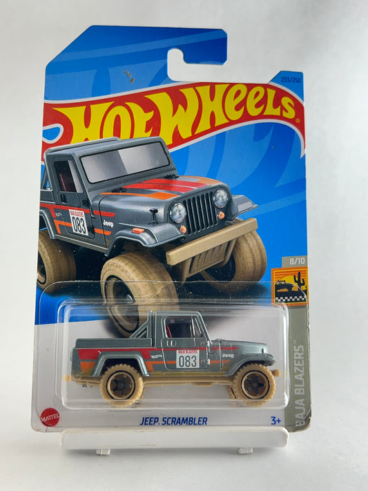 JEEP SCRAMBLER - 1C - Its Fun- Hot wheels - matchbox - diecast