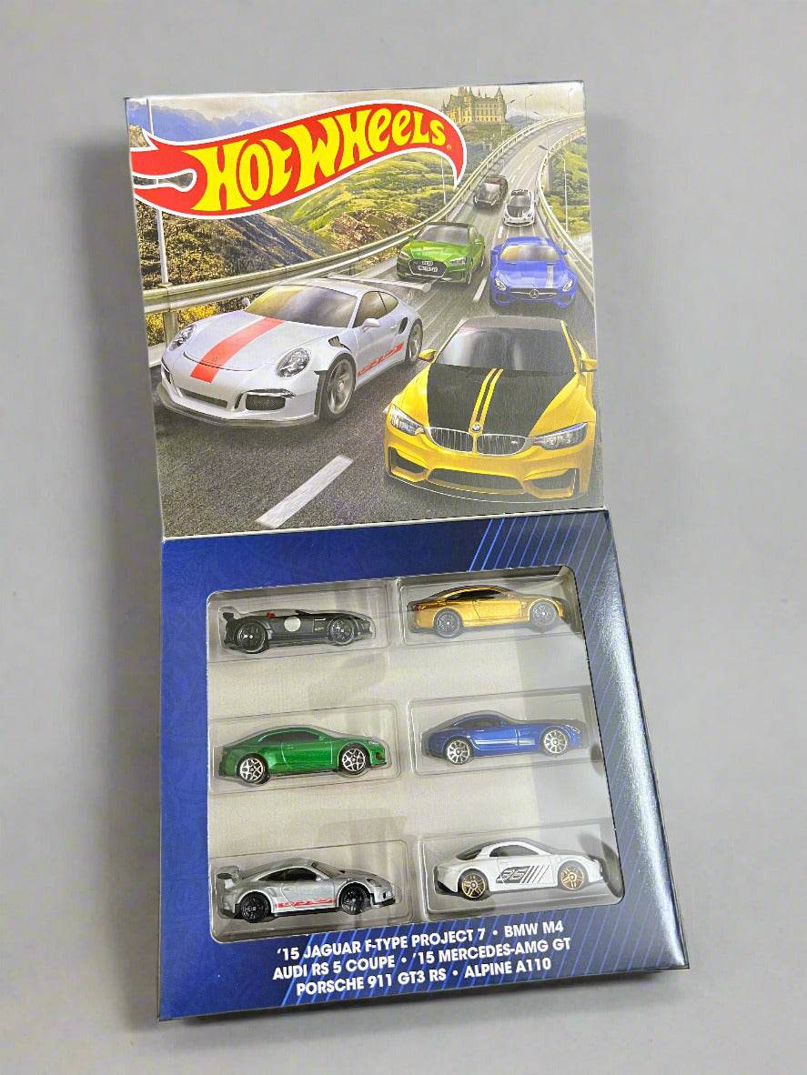 EUROPEAN CLASSICS - PACK OF 6 CARS BOX - SEALED - Its Fun