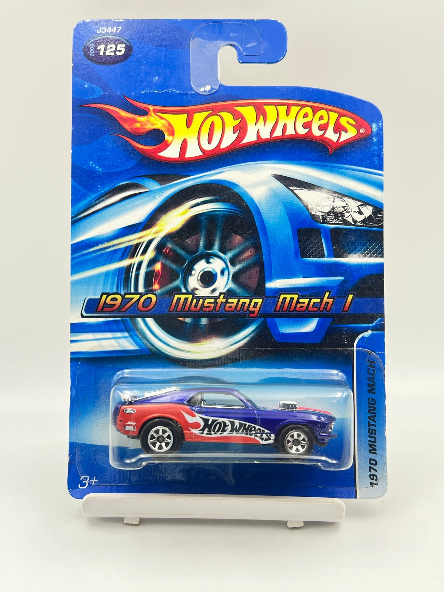 MILD CREASE - HOT WHEELS - 1970 MUSTANG MACH 1 - 1A