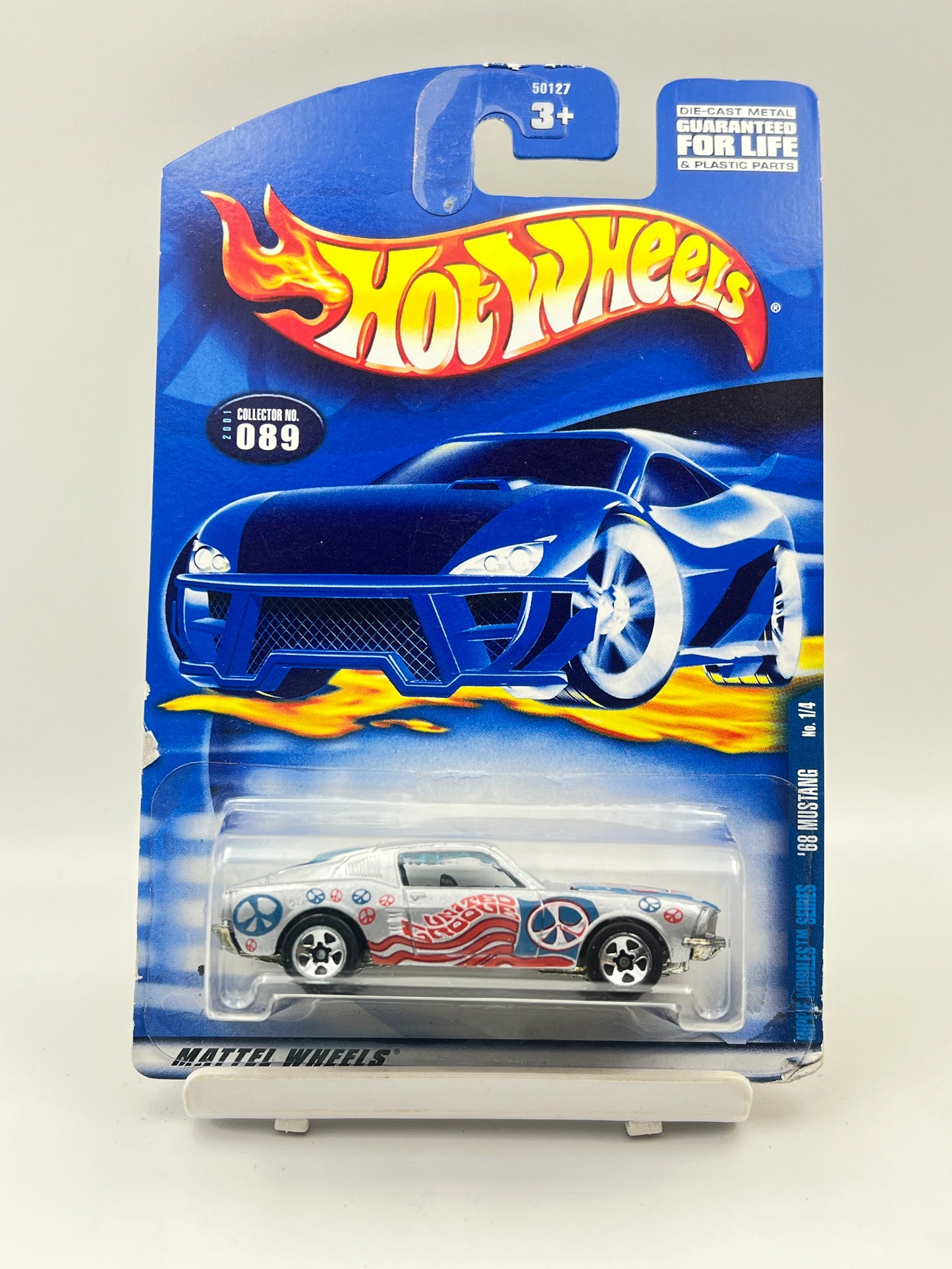 FULL METAL - OPENABLE HOOD - HOT WHEELS - 68 MUSTANG - 1A