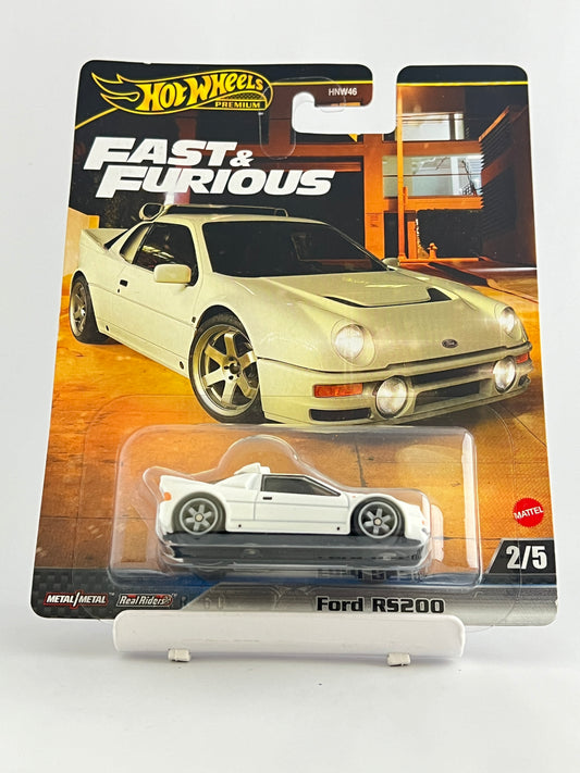PREMIUM - FORD RS200 - 5B - Its Fun- Hot wheels - matchbox - diecast