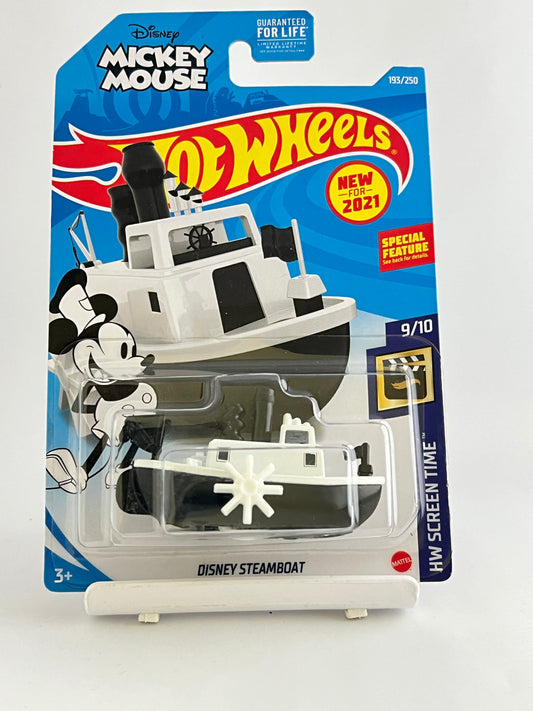 DISNEY STEAMBOAT - 1B - Its Fun- Hot wheels - matchbox - diecast