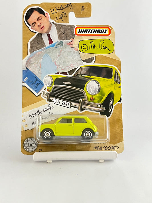 MINI COOPER -MR.BEAN - Its Fun- Hot wheels - matchbox - diecast