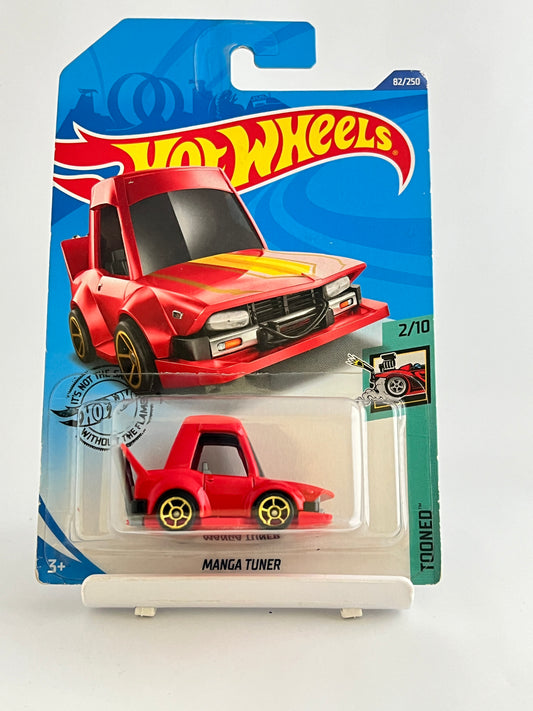 MANGA TURNER - RED - 1B - Its Fun- Hot wheels - matchbox - diecast