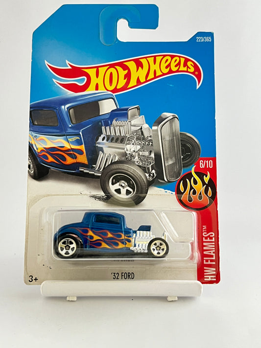 32 FORD - FLAMES - 1B - Its Fun- Hot wheels - matchbox - diecast