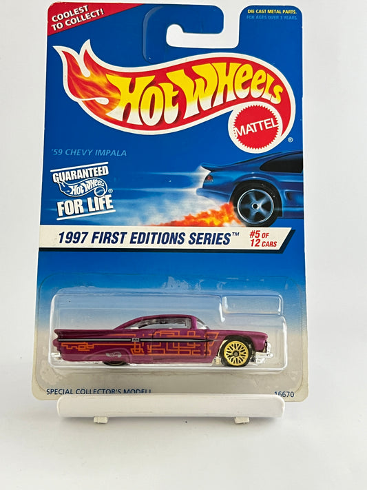 59 CHEVY IMPALA - VINTAGE - 1C - Its Fun- Hot wheels - matchbox - diecast