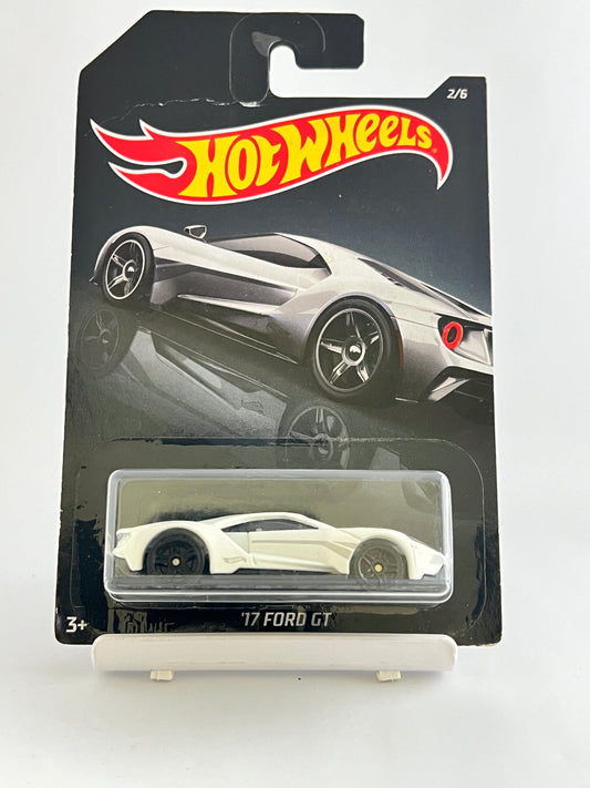 17 FORD GT - CARD ART - CREASED CARD - 4A - Its Fun- Hot wheels - matchbox - diecast