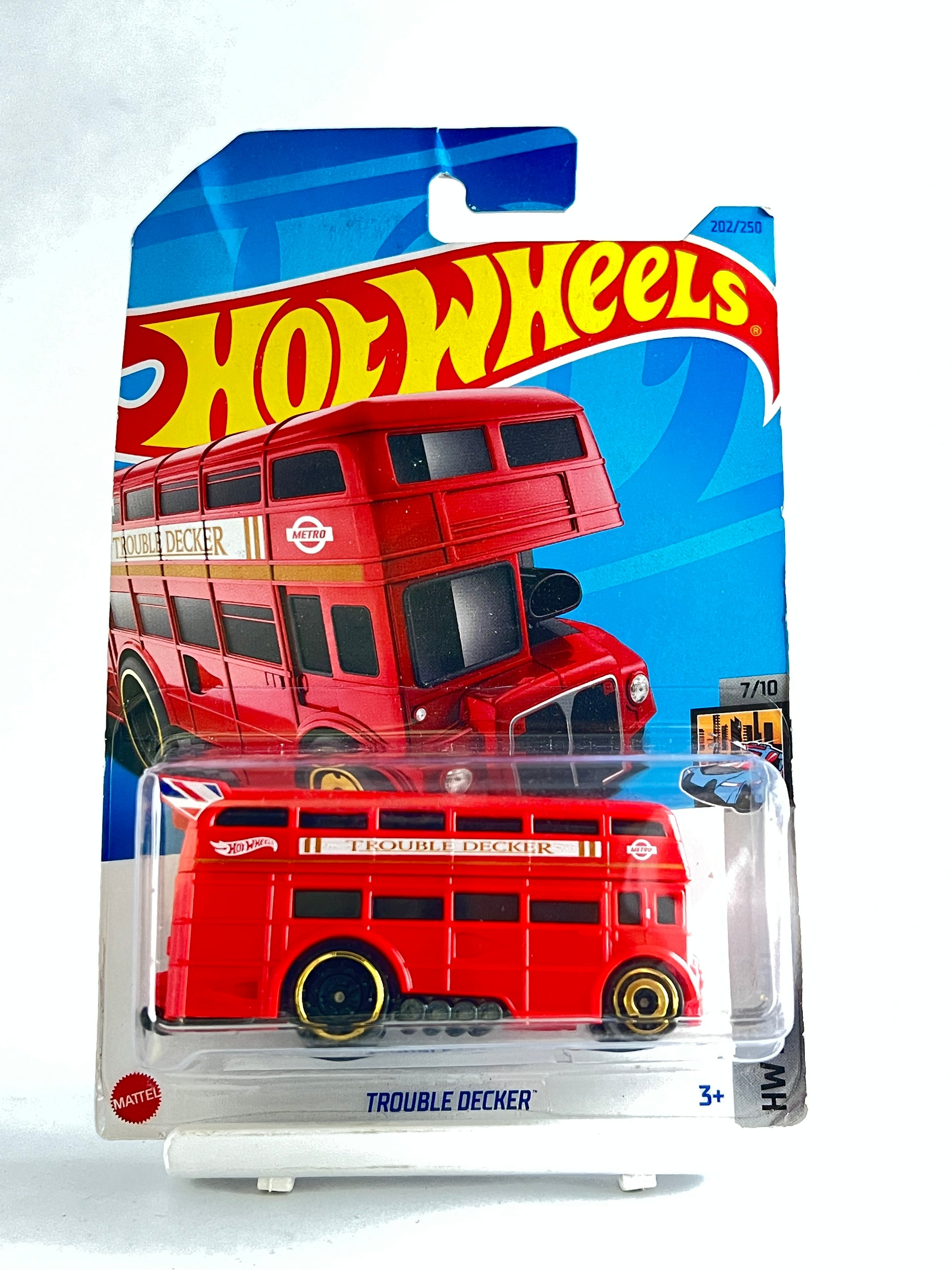 TROUBLE DECKER - 4D - Its Fun- Hot wheels - matchbox - diecast