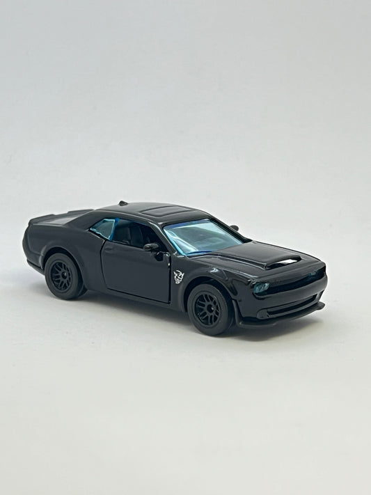 UNCARDED - MAJORETTE DODGE CHALLENGER SRT DEMON - Its Fun- Hot wheels - matchbox - diecast